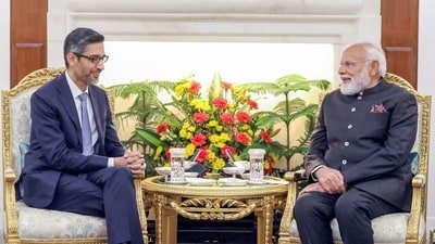 Pichai Meets PM at AI Summit