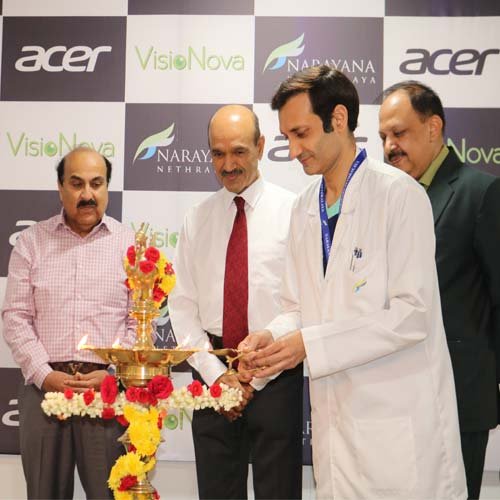 Narayana Nethralaya and Acer India Team up to build India's first PC & tablet-based software therapy for children suffering from Cortical Visual Impairment