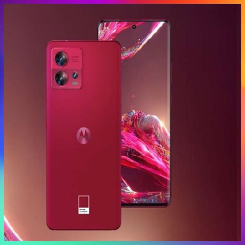 Motorola launches its motorola edge 30 fusion in Viva Magenta