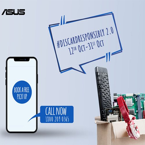 ASUS Encourages Responsible E-Waste Disposal Through