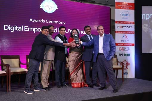 Centre For Development of Telematics(C Dot) receives Digital Empowered PSU of India Award at 3rd Cyber Security Conclave 2019