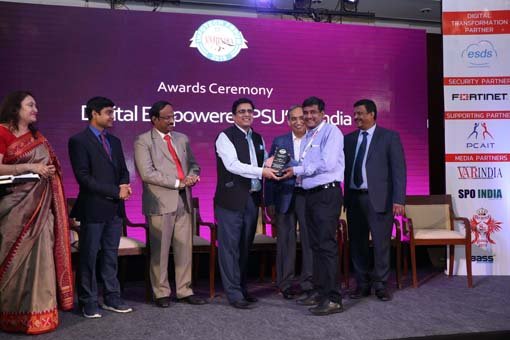 Indian Computer Emergency Response Team receives Digital Empowered PSU of India Award at 3rd Cyber Security Conclave 2019