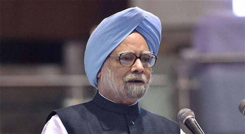 Demonetisation, faulty GST implementation behind the slowdown, says Manmohan Singh