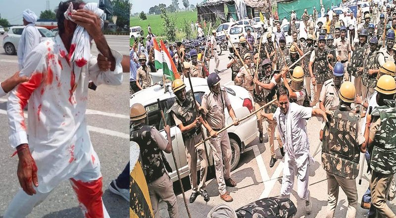 Haryana IAS officer orders police to 'break heads' of farmers