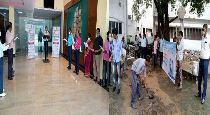 Swachhata Pakhwada 2021 at Paradip Port Trust