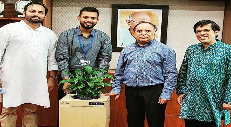 Technology uses living, breathing plants for the filtration of contaminants