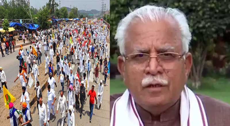 Haryana Chief Minister asks for volunteer groups to tackle protesting farmers in a viral video