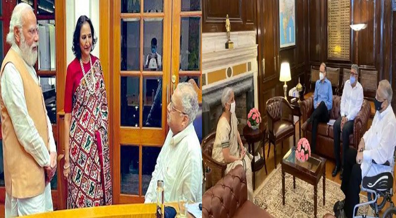 Rakesh Jhunjhunwala leads a delegation to call on FM Sitharaman