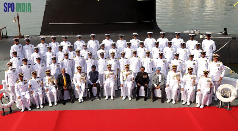 FOURTH SUBMARINE OF PROJECT-75 ‘INS VELA’ COMMISSIONED AT NAVAL DOCKYARD, MUMBAI