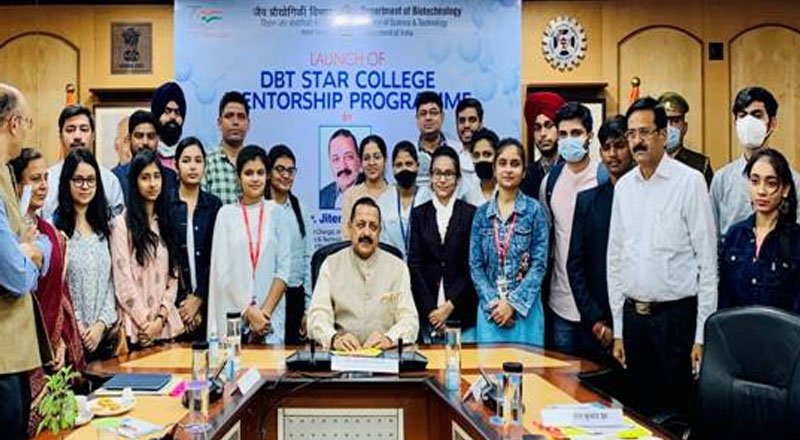 Union Minister Dr. Jitendra Singh launches first-ever Mentorship Programme for Young Innovators to mark the 75th Year of India’s Independence